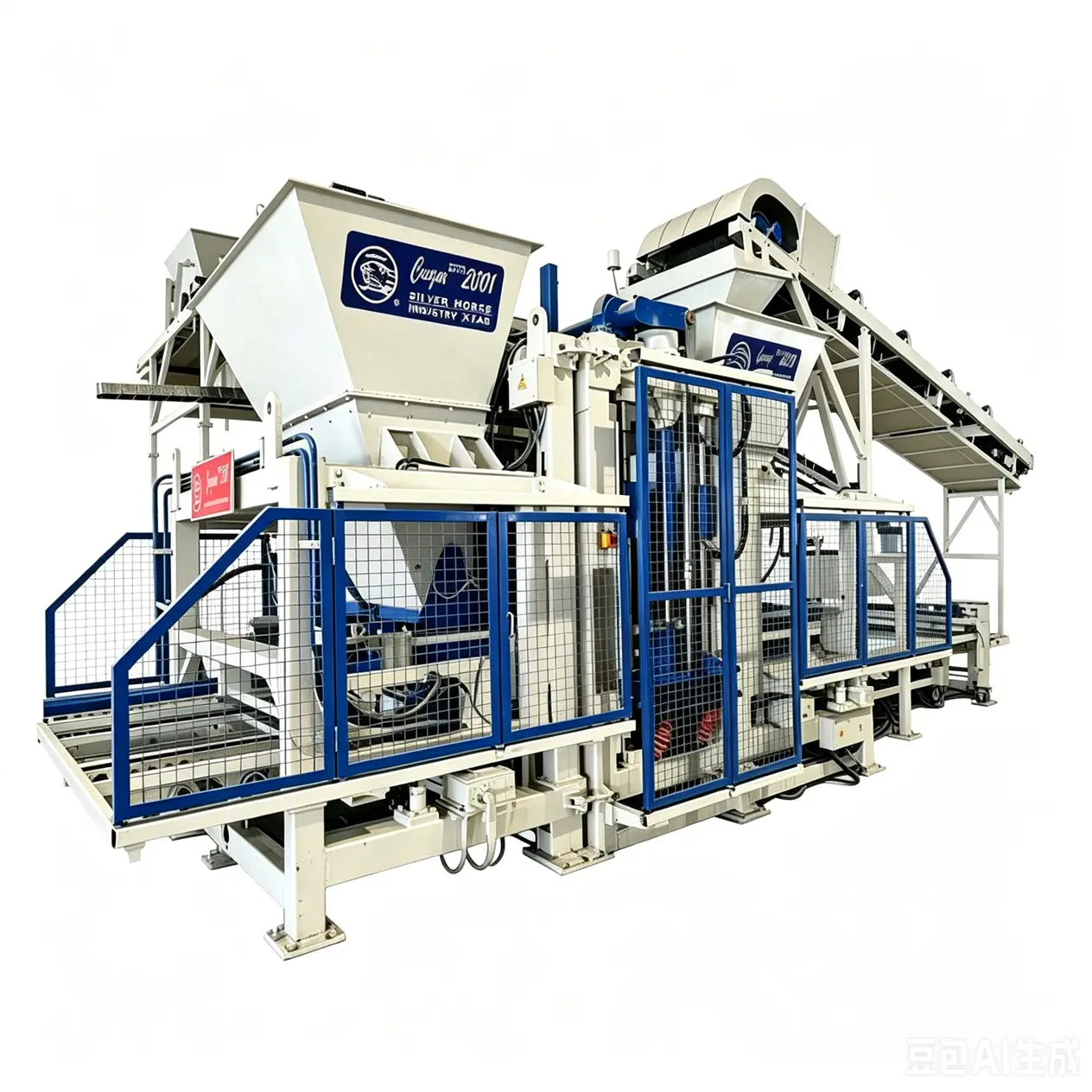 QFT9-16 振動成形ブロック機